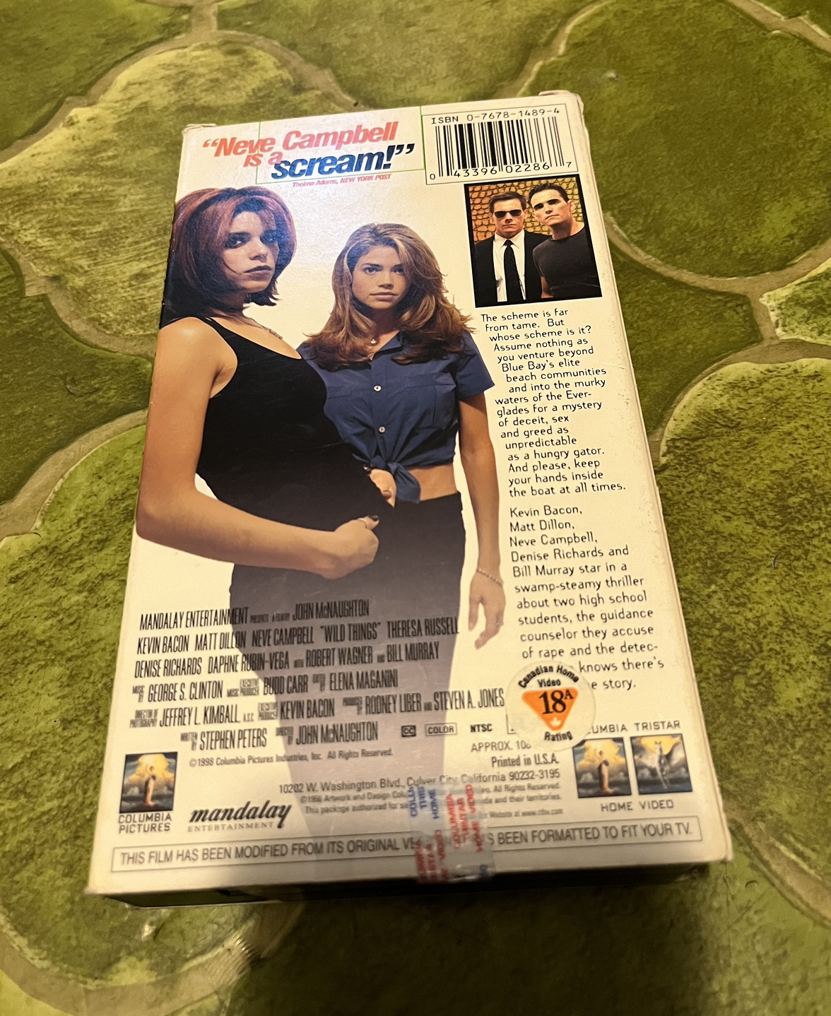 Wild Things VHS image indicator(2)