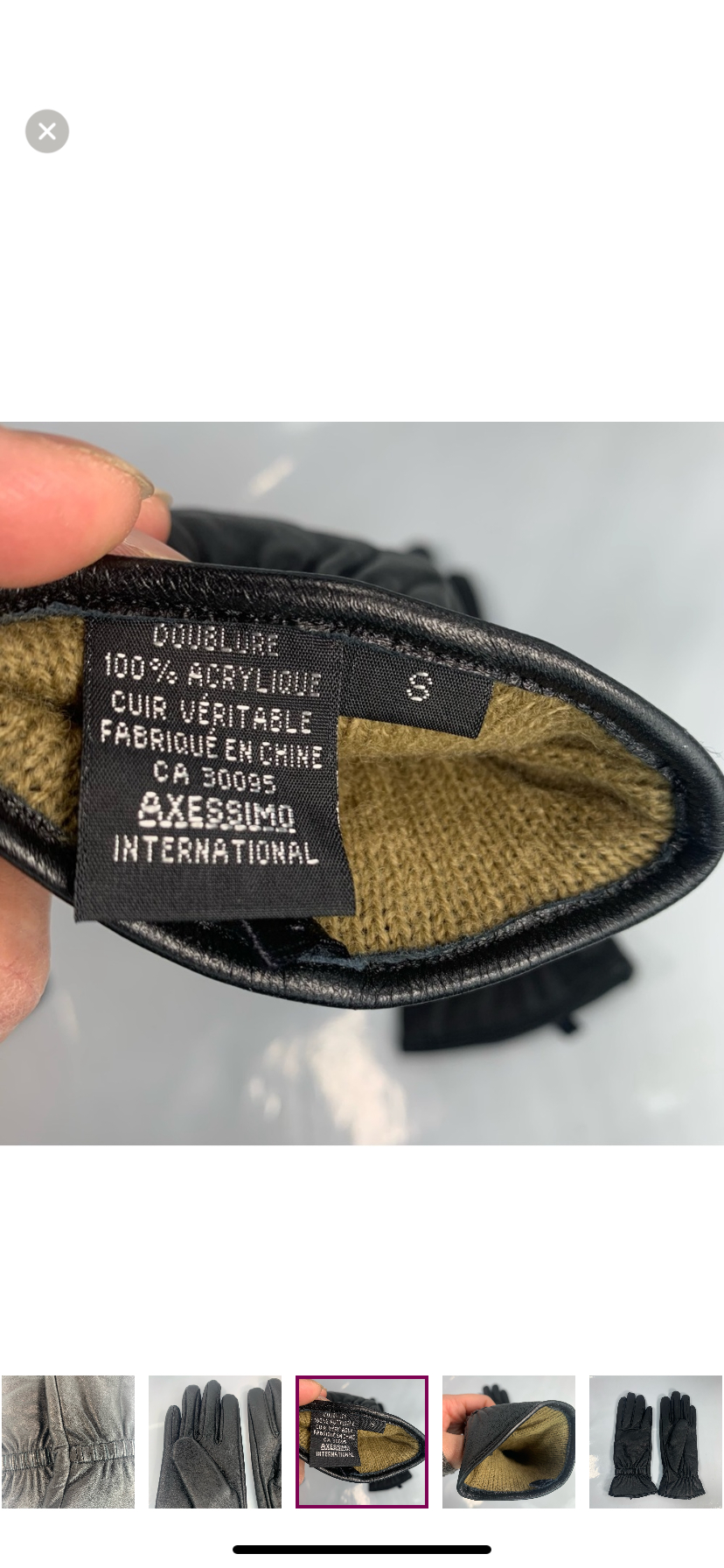 🧡Axessimo Gloves Black Small image indicator(4)