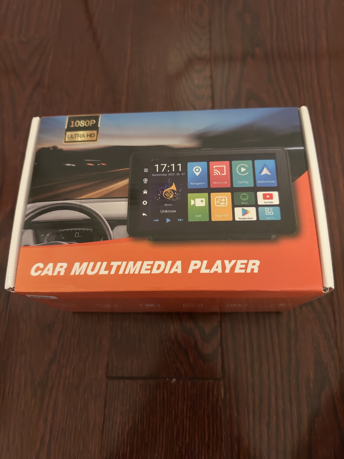 Car multimedia player - brand new image indicator(2)