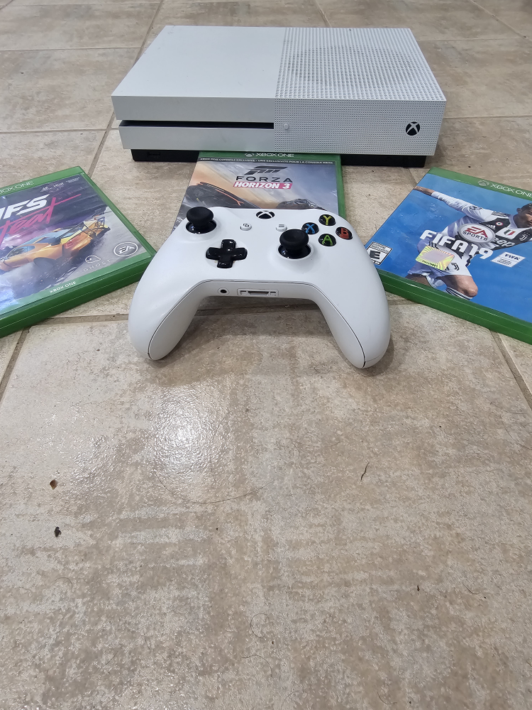 Xbox One S, 1TB with 3 free games!