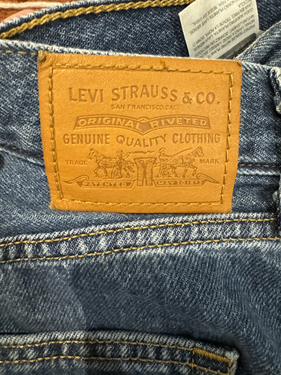 Levi’s High Rise Crop Wide Leg Jean - photo 4