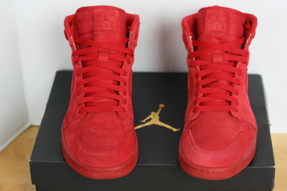 Jordan 1 Retro High Red Suede - photo 3