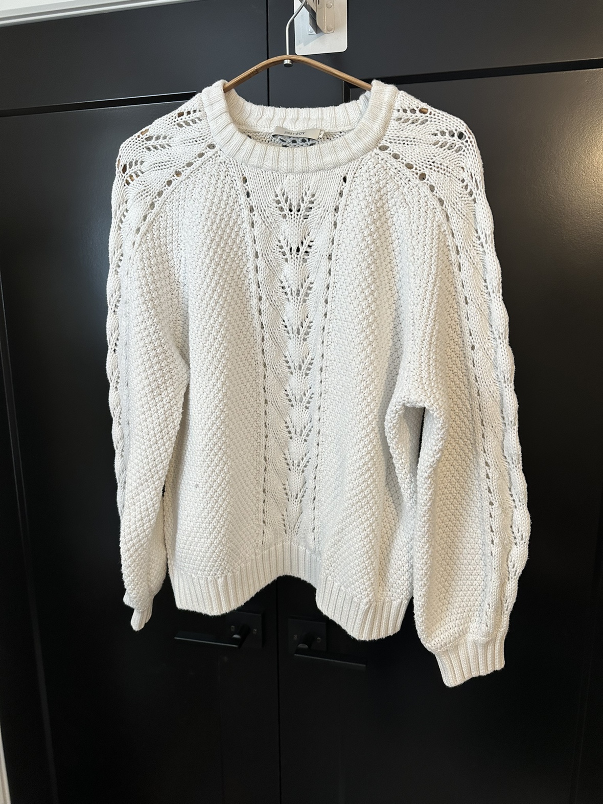 Cotton sweater