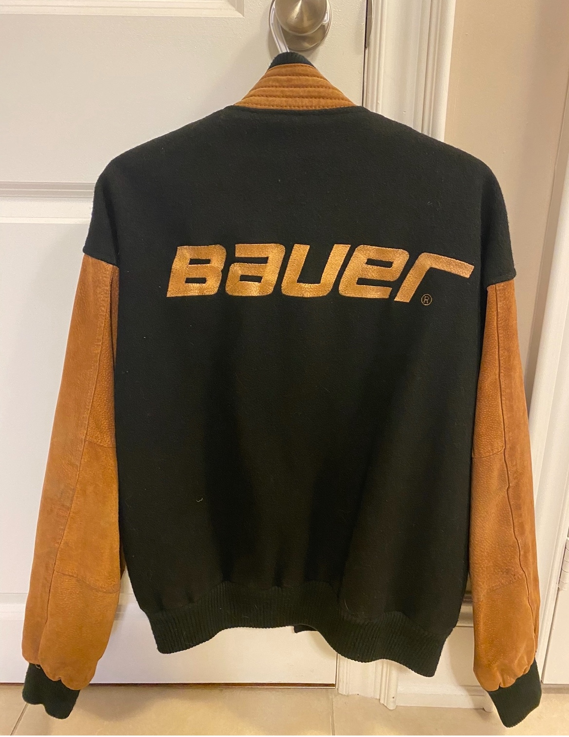 Vintage Varsity Bauer Hockey men’s jacket for sale - photo 2