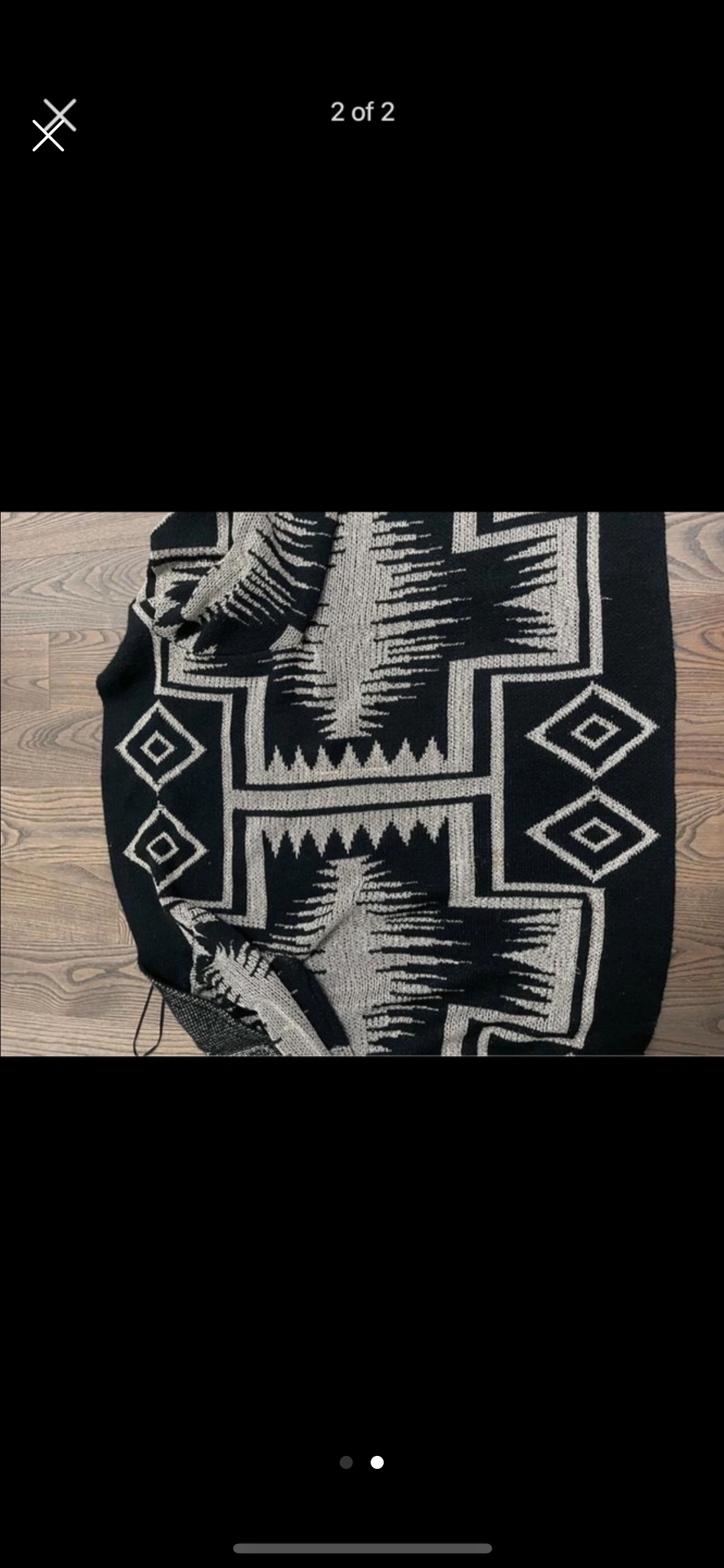 Geometric tinsel sparkle cardigan image indicator(2)