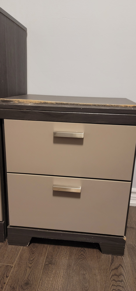 6-Drawer Chest Dresser and 2 Nightstands - photo 4