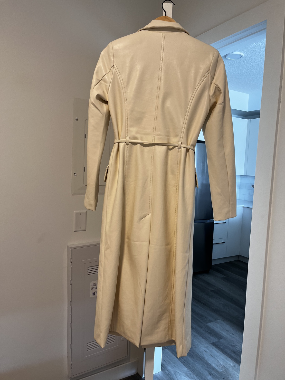 Lather trench coat - photo 5