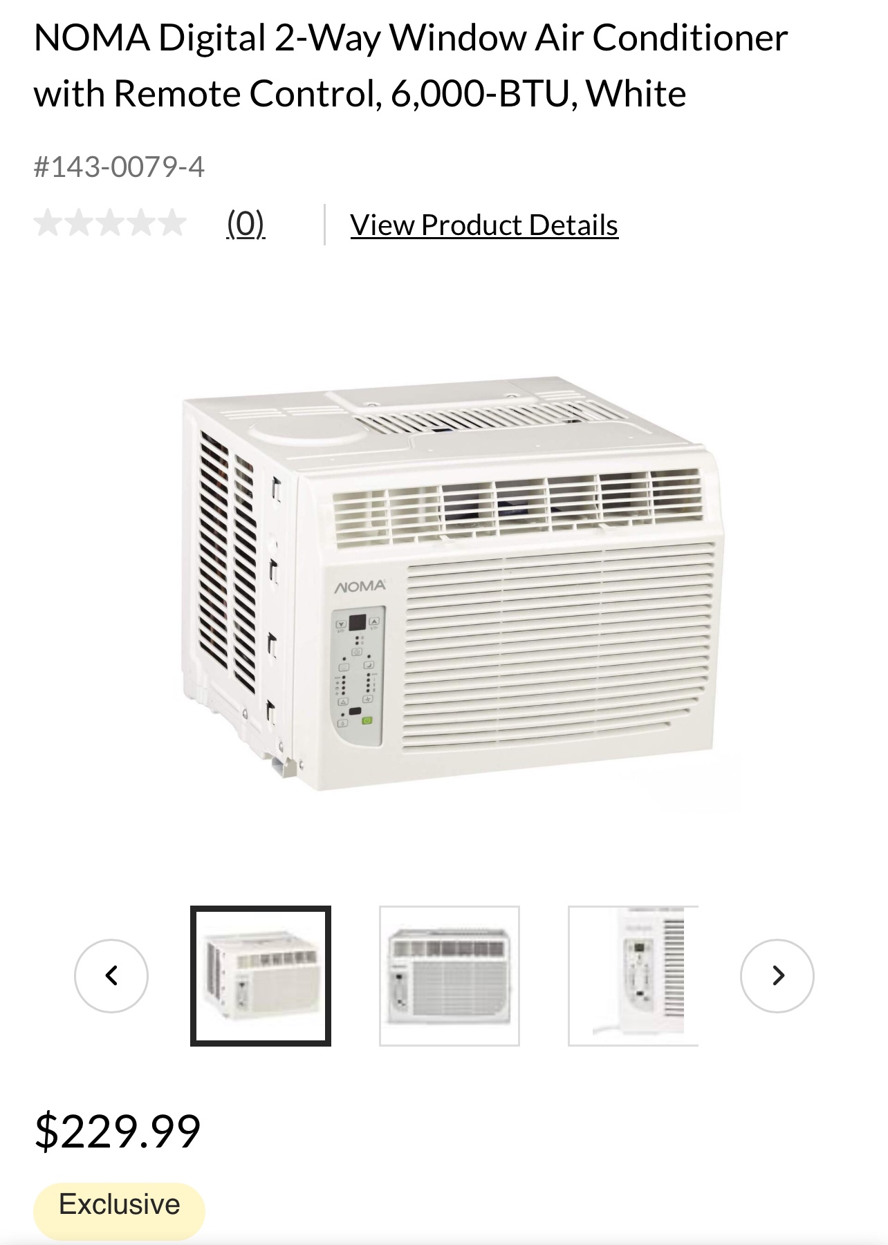 Window Air Conditioner 6,000BTU | Area Cover 257FT - photo 5