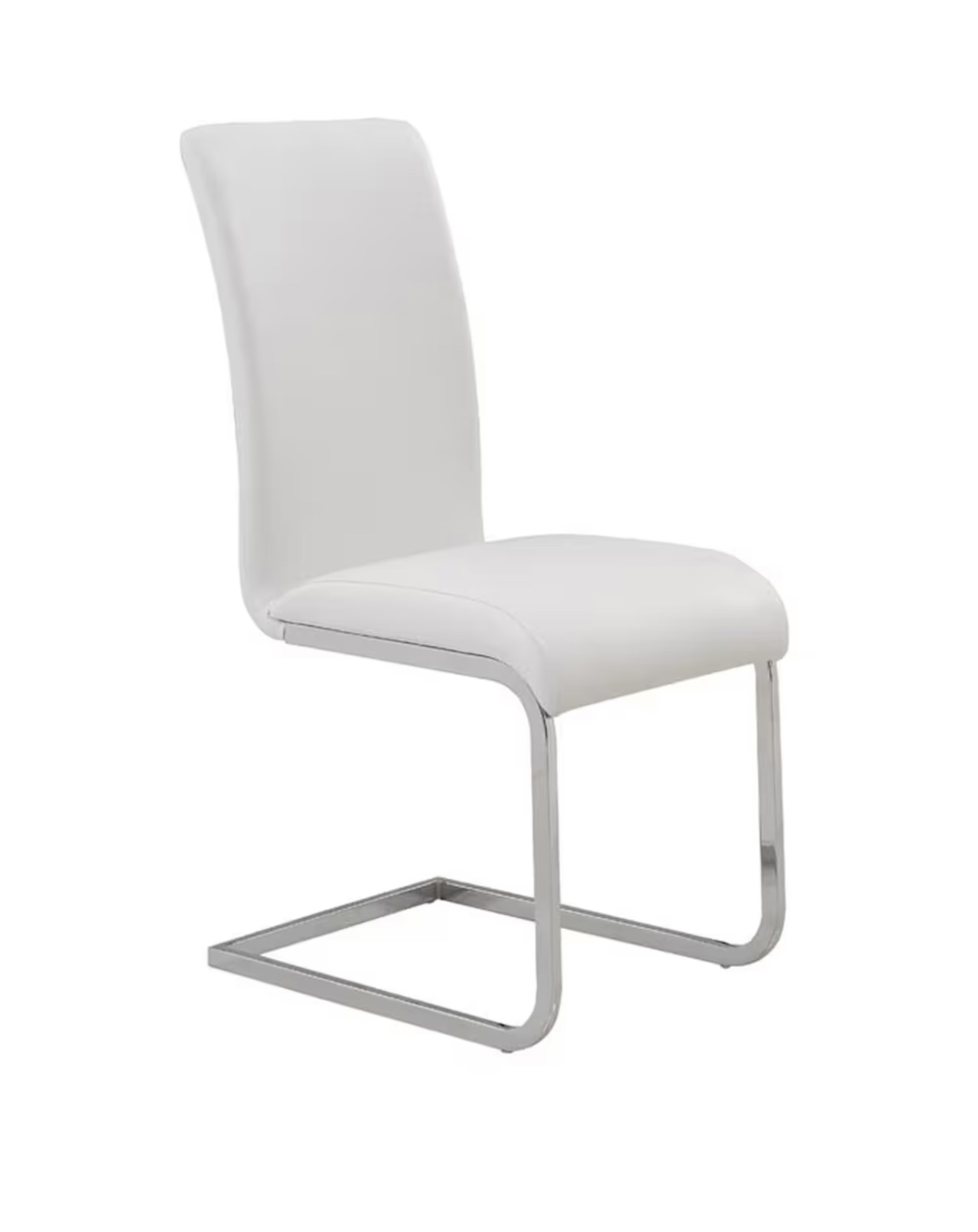 Worldwide Homefurnishings Inc. Maxim Metal Chrome Parson Armless