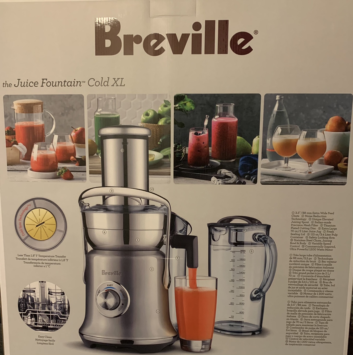 Breville the Juice Fountain Cold XL image indicator(6)