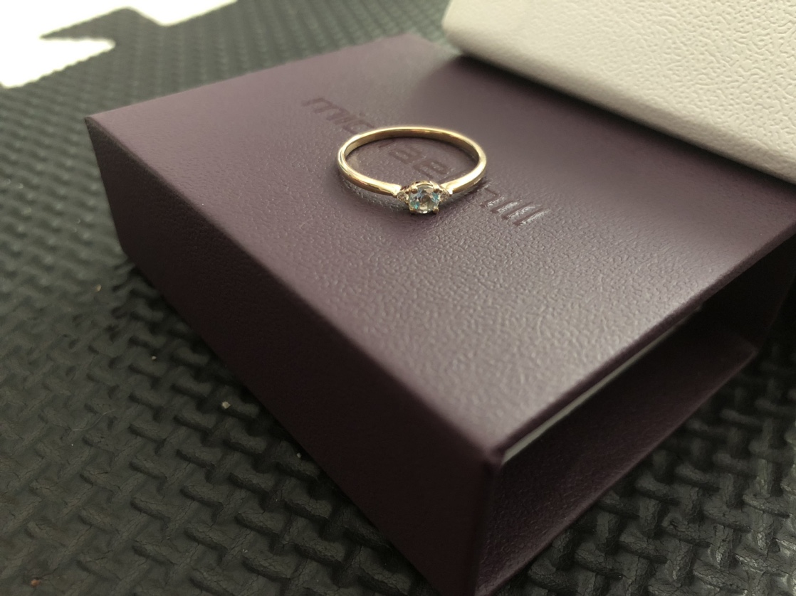 Aquamarine ring - photo 5