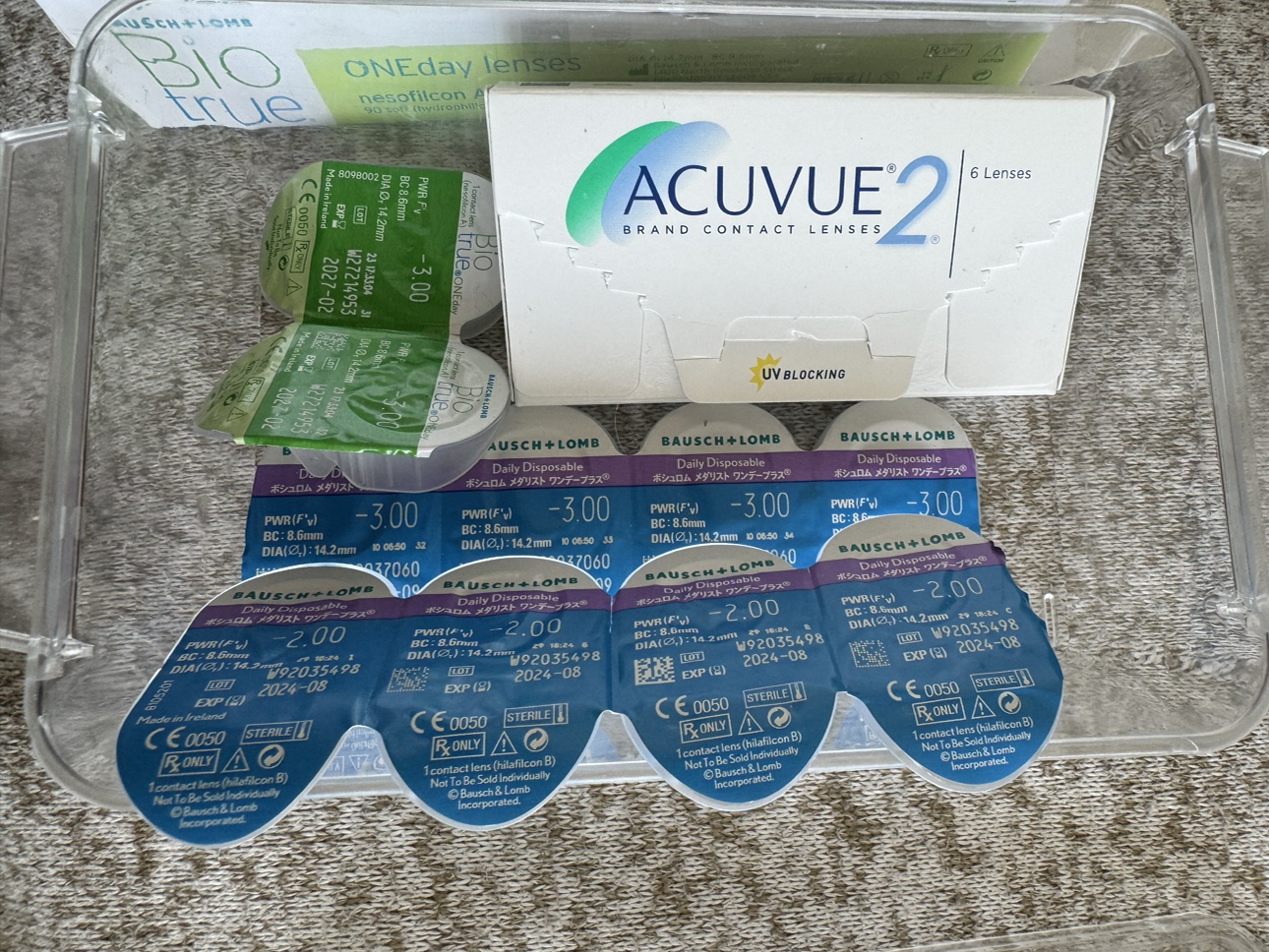 Assorted eyewear (glasses and contacts) #freecycle - photo 3