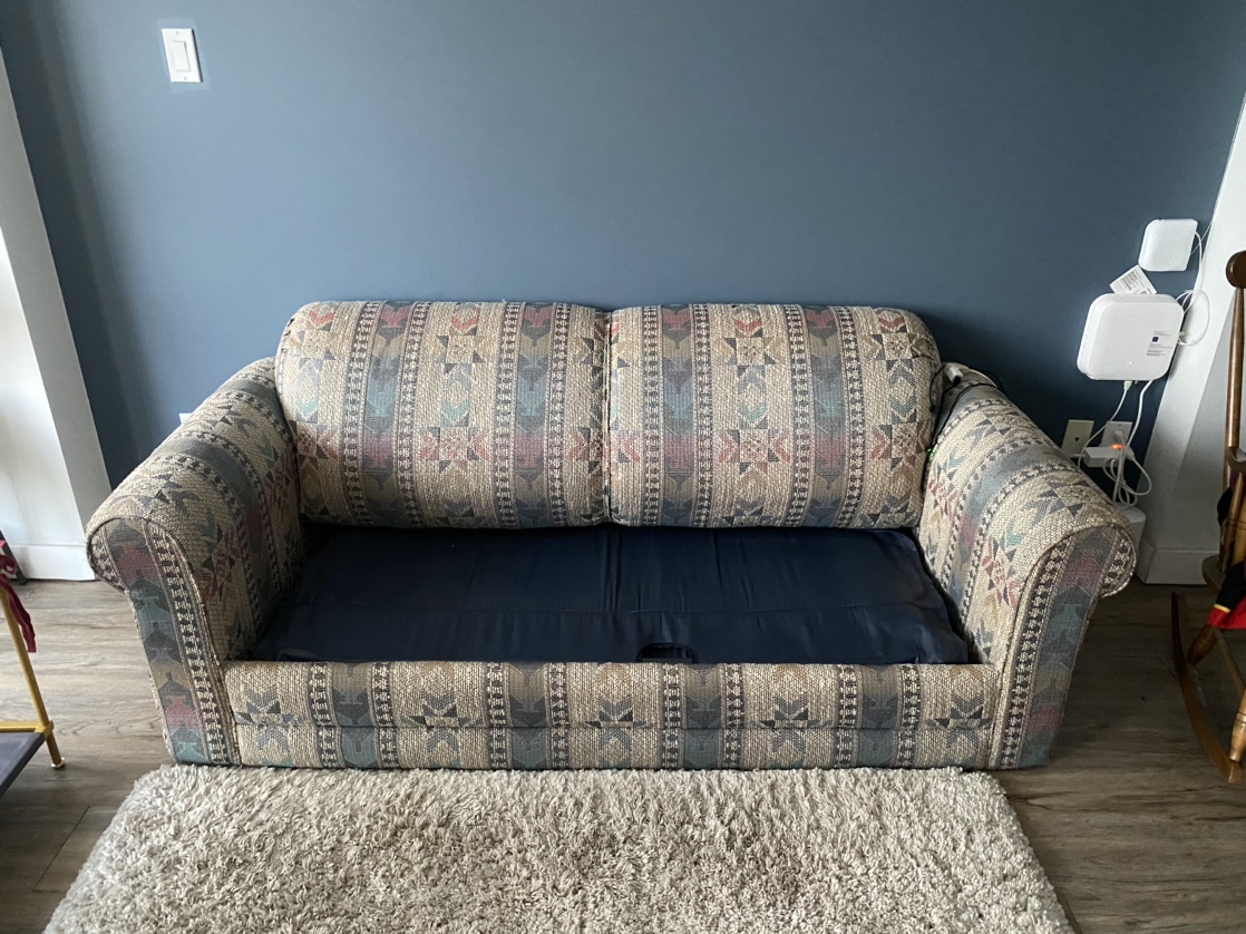 Pull out bed couch - photo 3