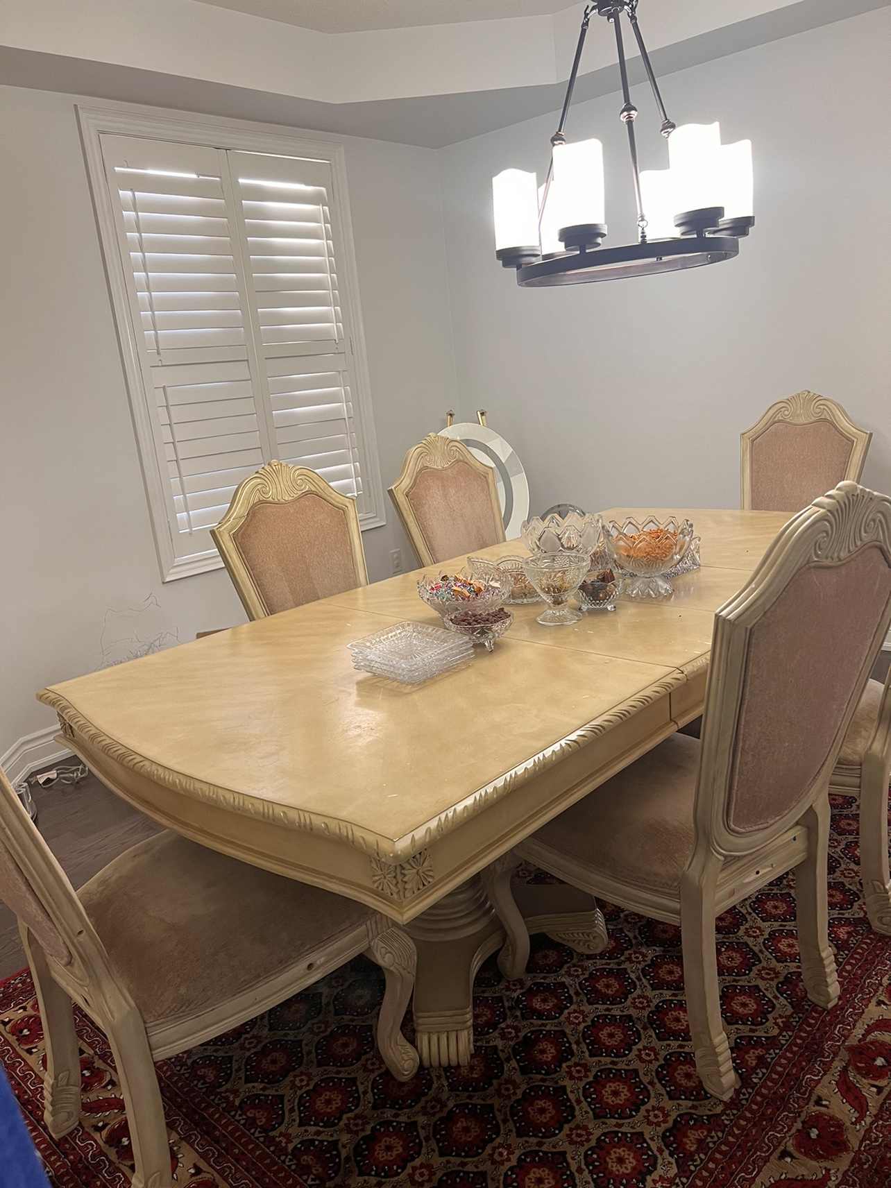 Dinning table with chairs - photo 3