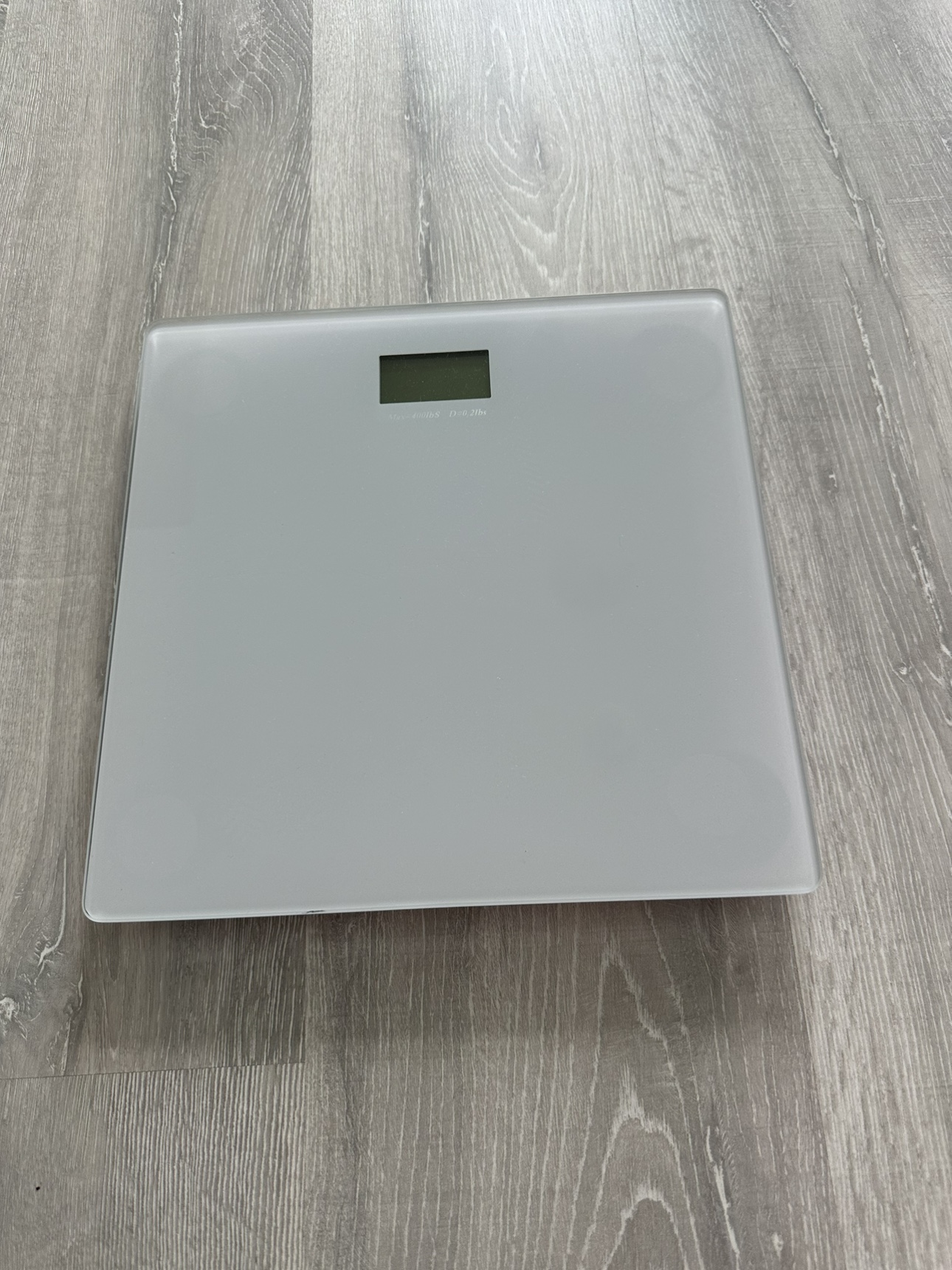 Weighting scale