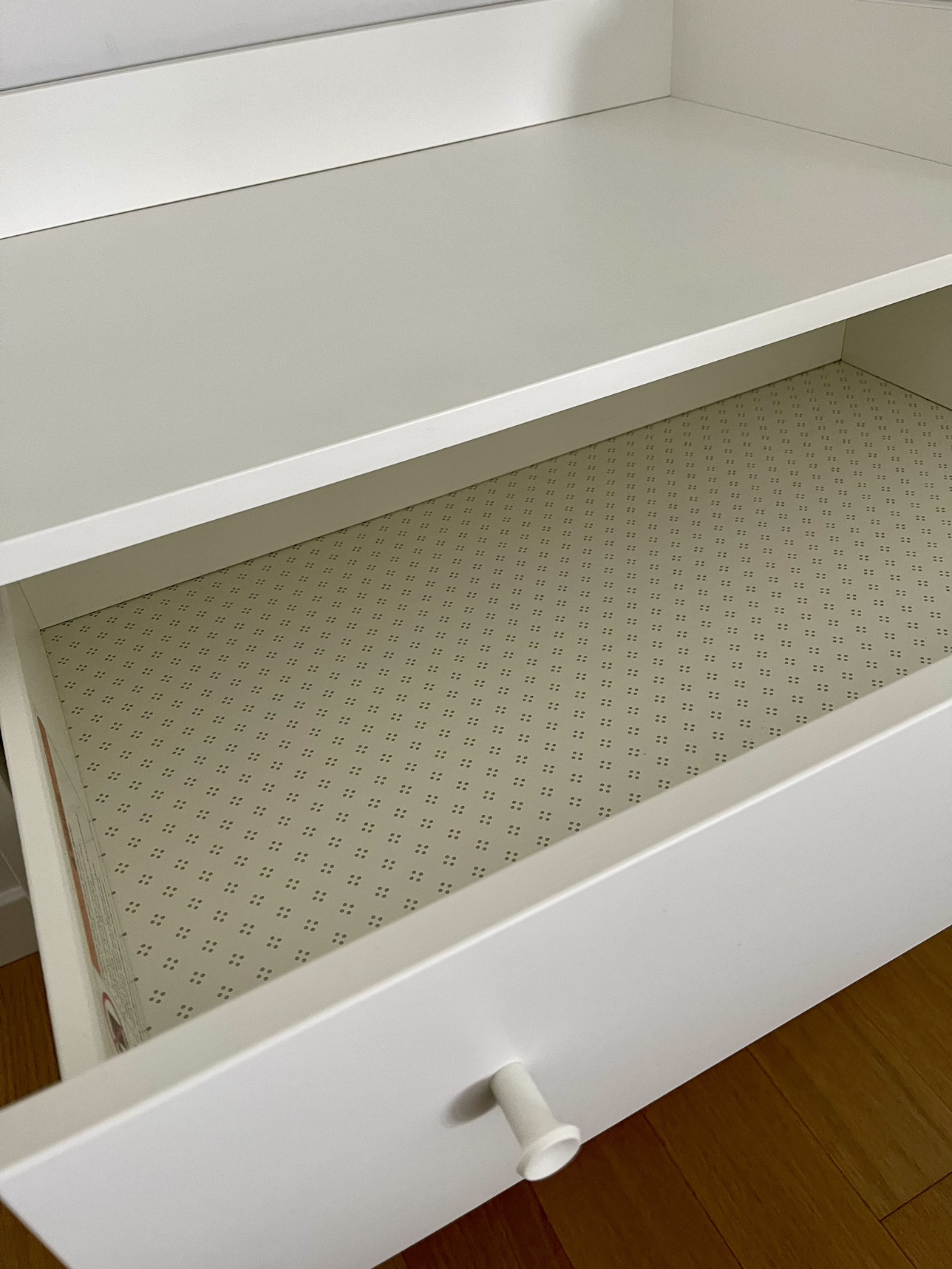 IKEA HAUGA 3-drawer chest, white, image indicator(3)