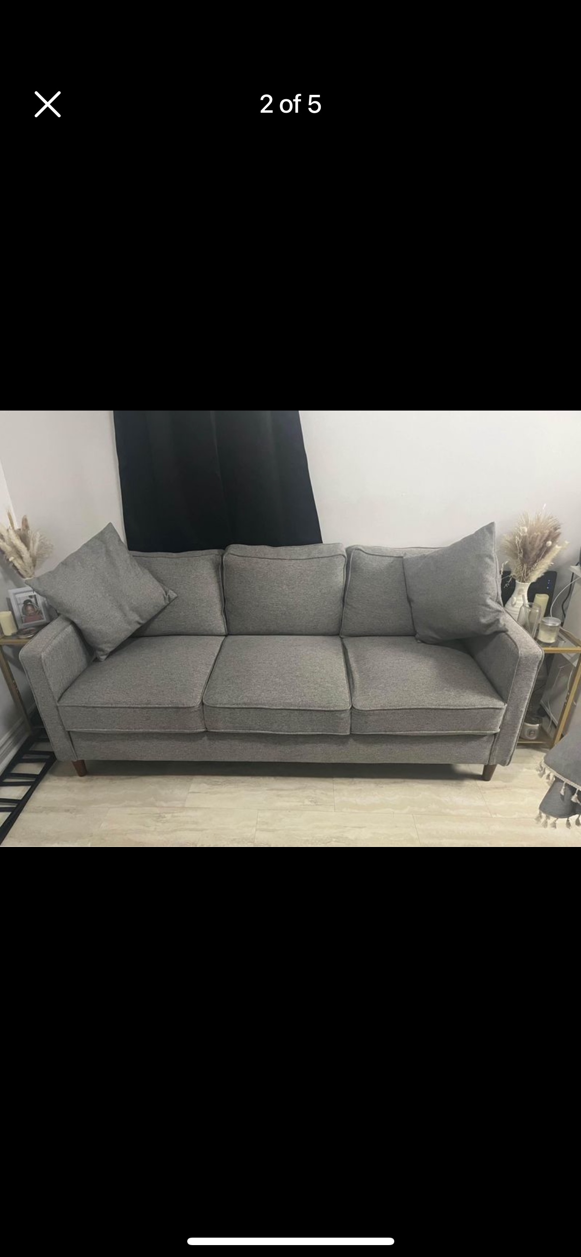 Square Arm Sofa - photo 2