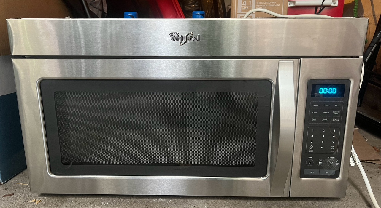 Whirlpool Microwave Over the Range