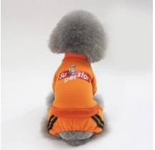 New jumpsuit for small dogs (Orange) image indicator(3)