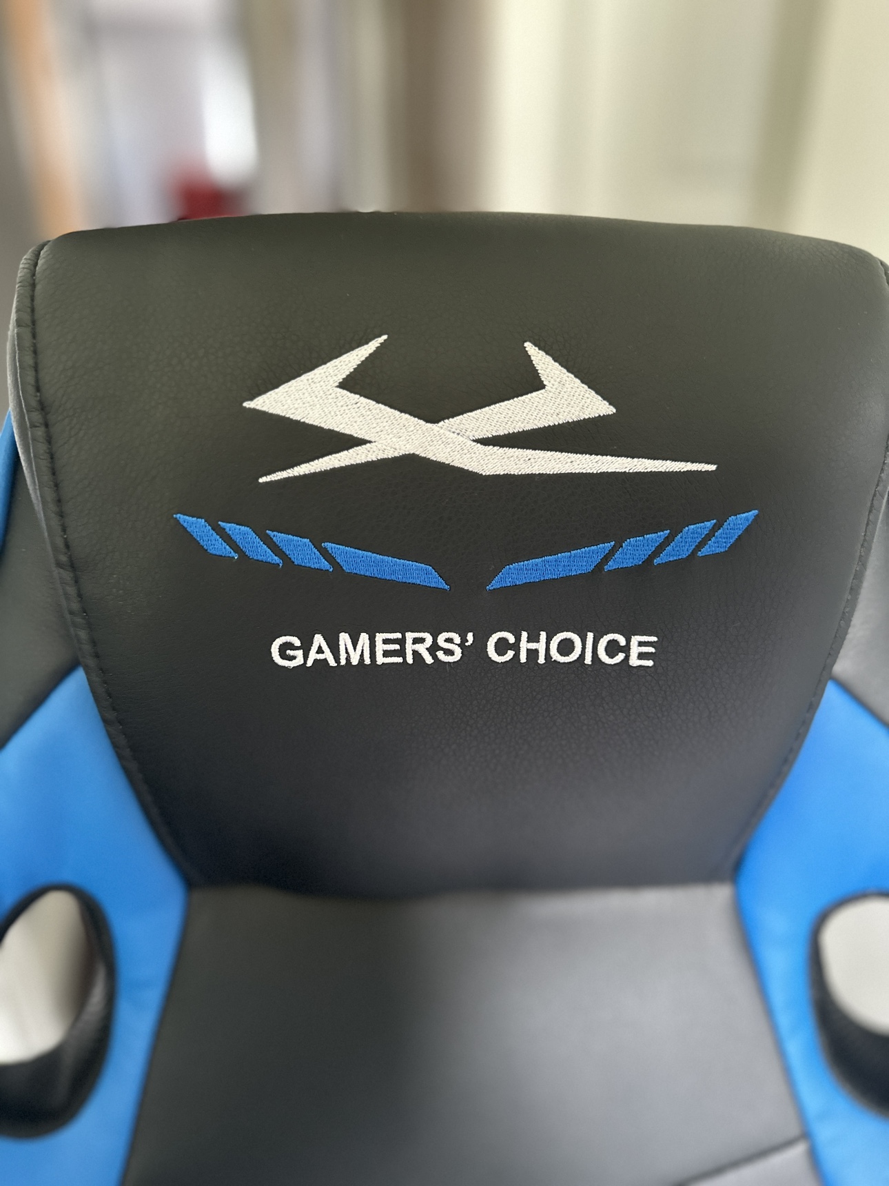 Blue gaming chair - photo 2