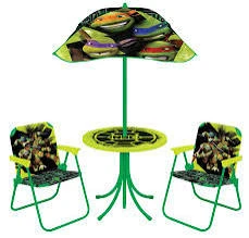 NinjaTurtles 4 piece Patio Set New in Box - photo 2