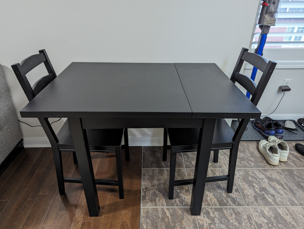IKEA Dining table and chairs