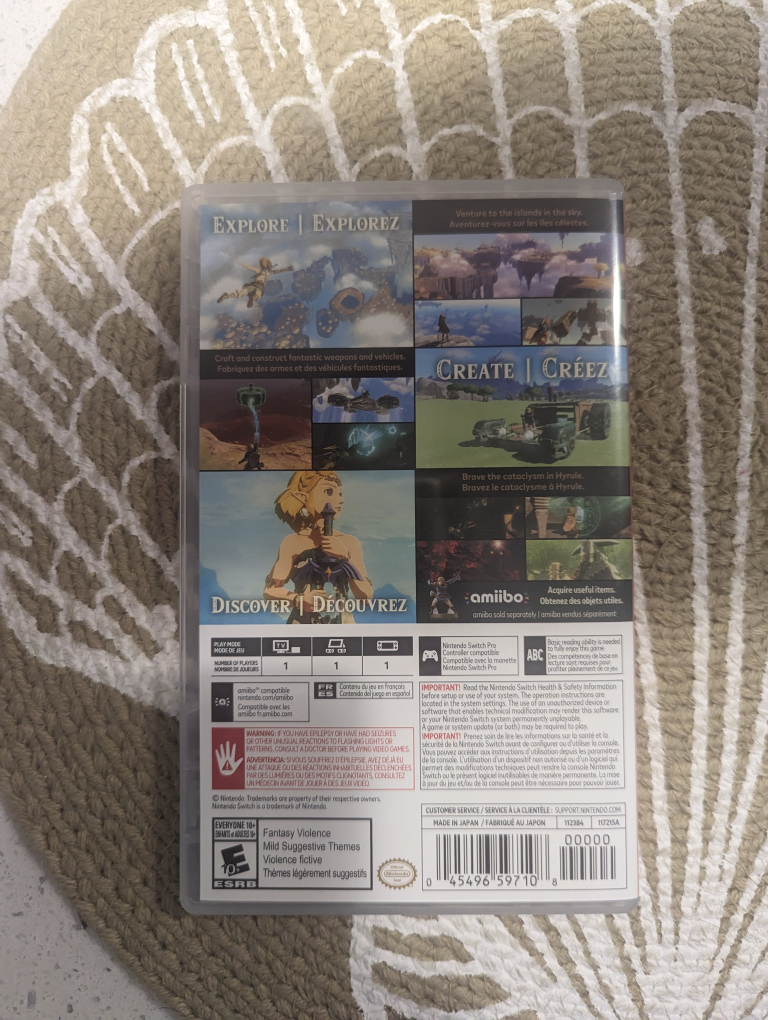 Zelda TOTK Nintendo Switch - photo 3
