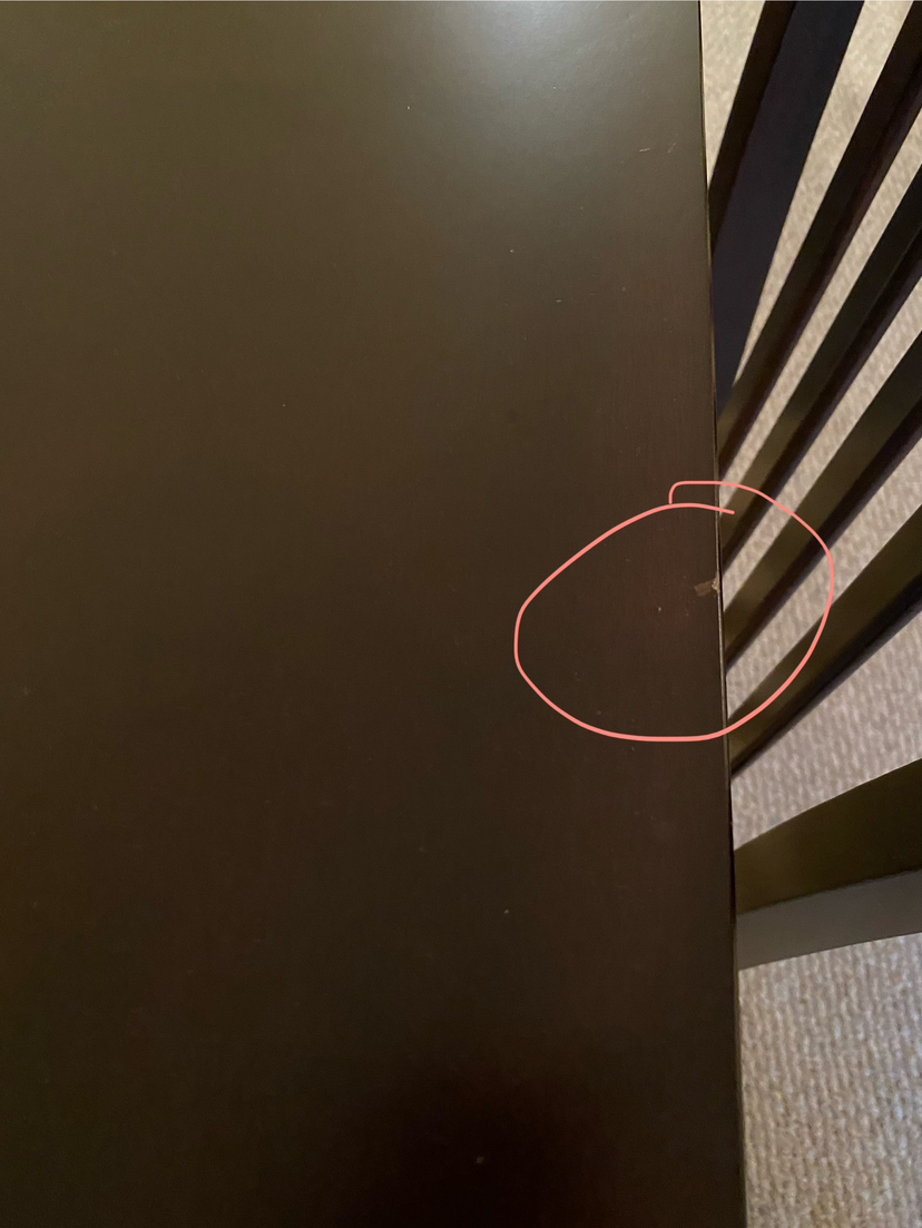 Monarch wood table & chairs #freecycle image indicator(3)