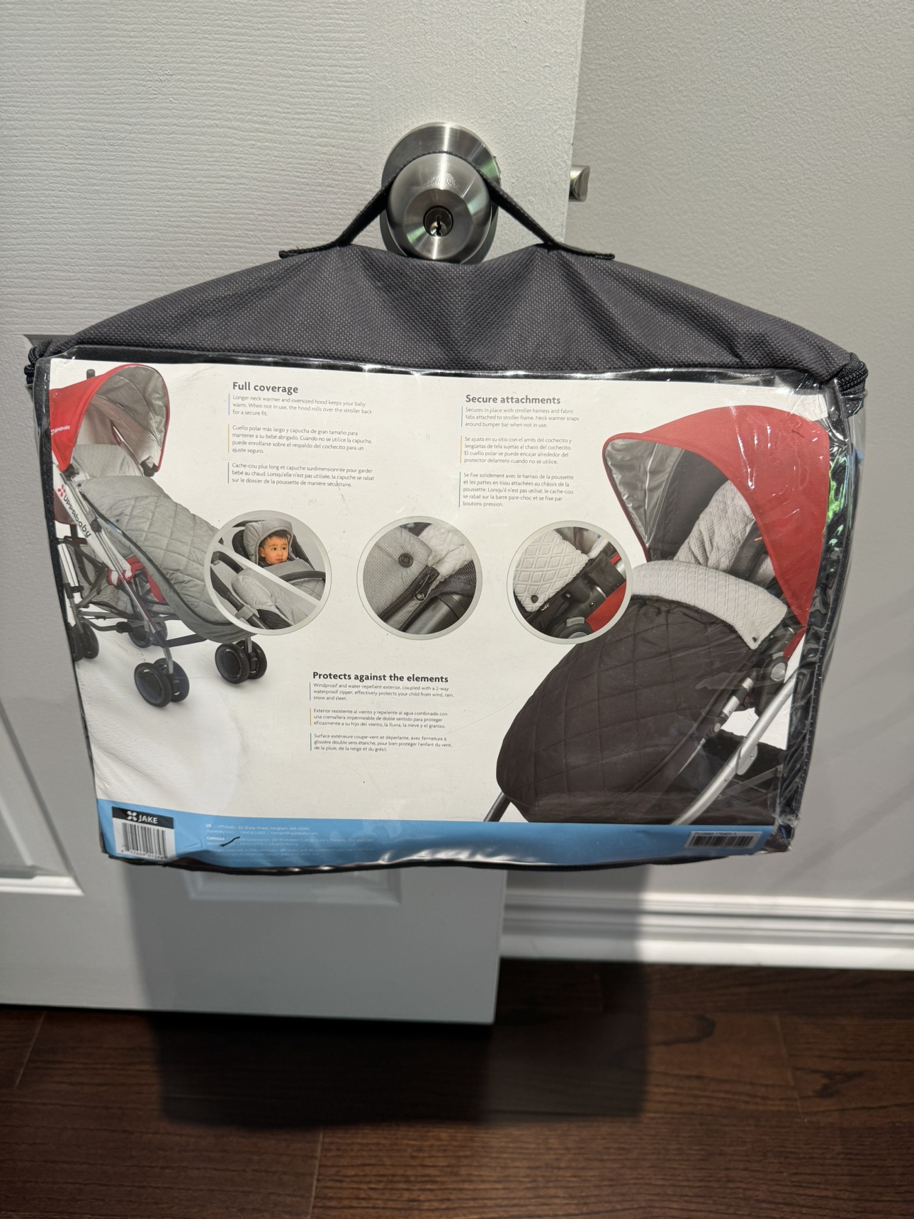 Uppababy Footmuff All weather protection image indicator(3)