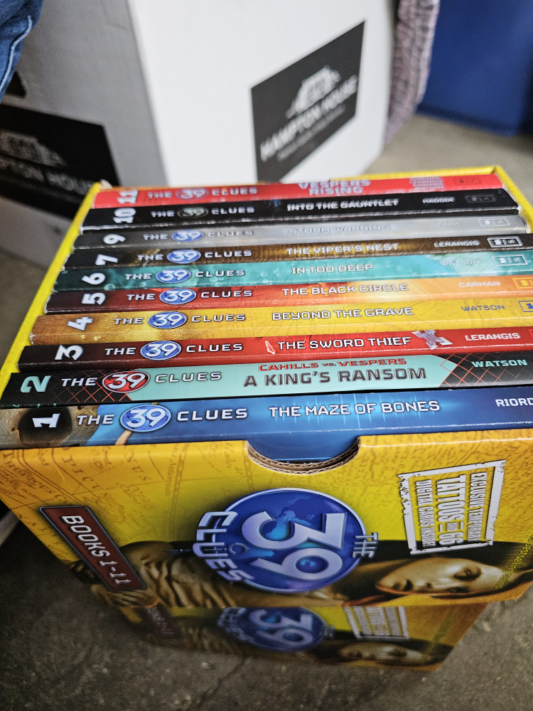 39 Clue book series