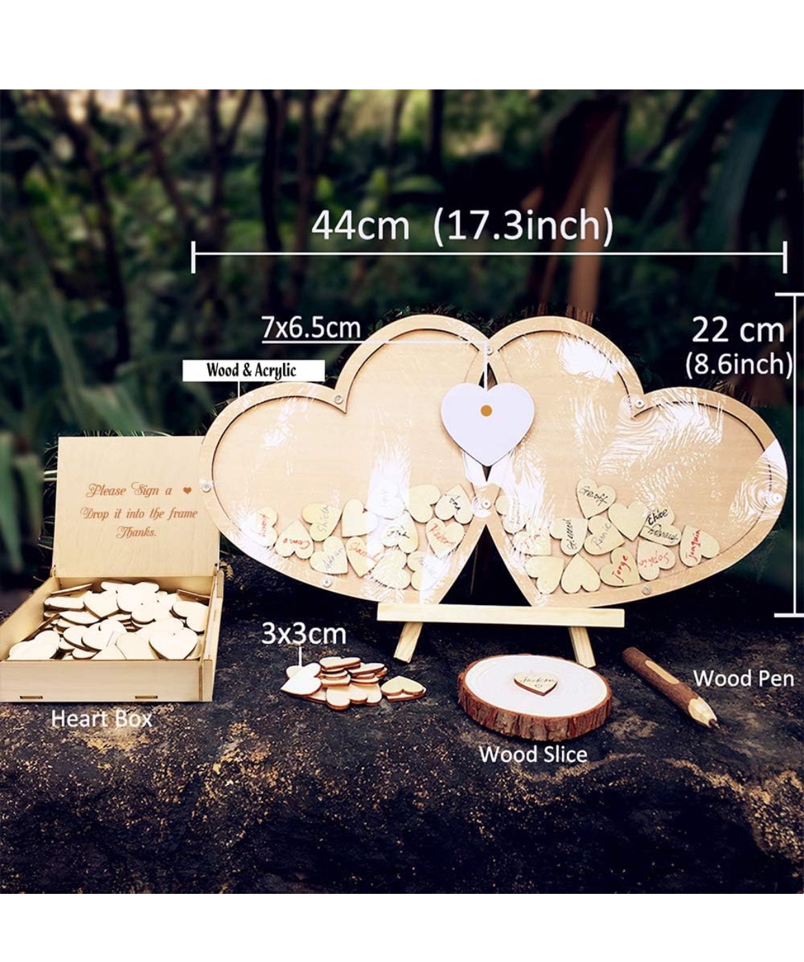 New Guest Book Wedding Drop Top Alternative Sign Pen image indicator(3)