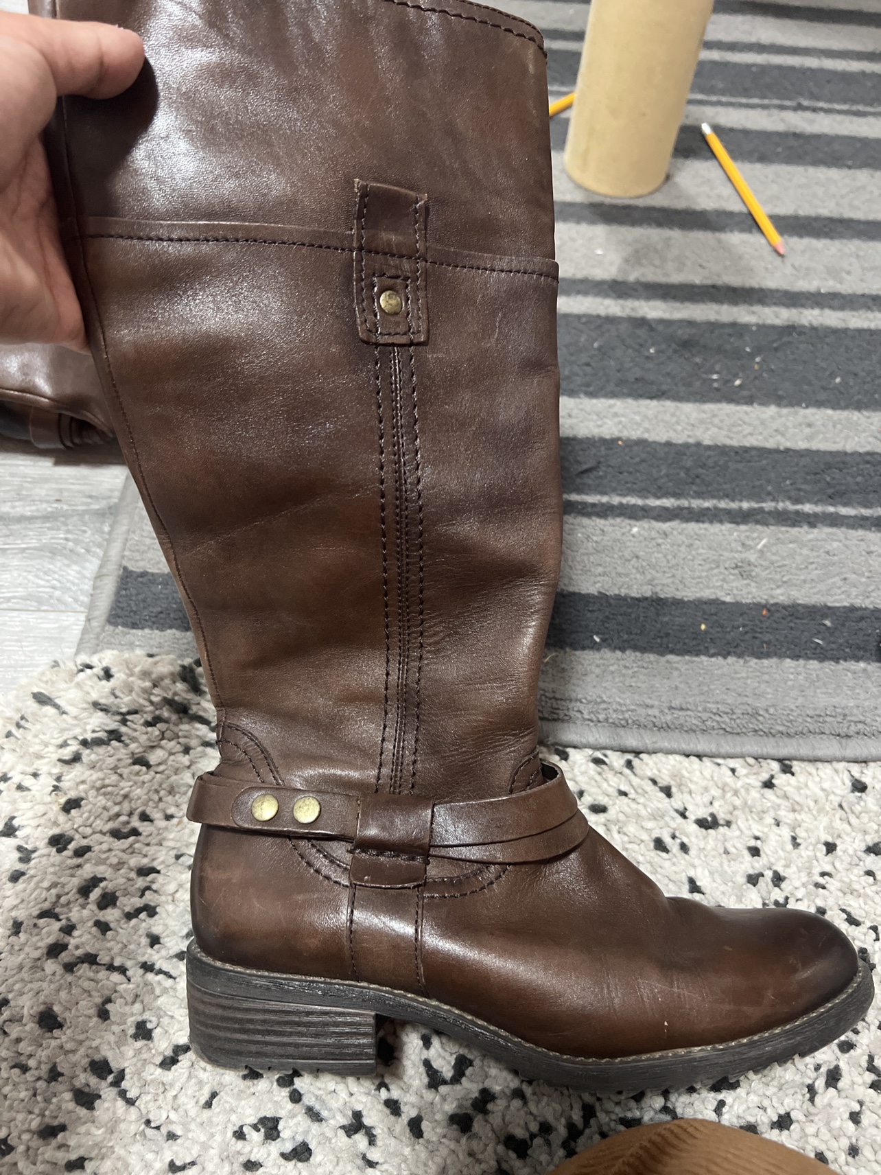Leather boot - photo 4