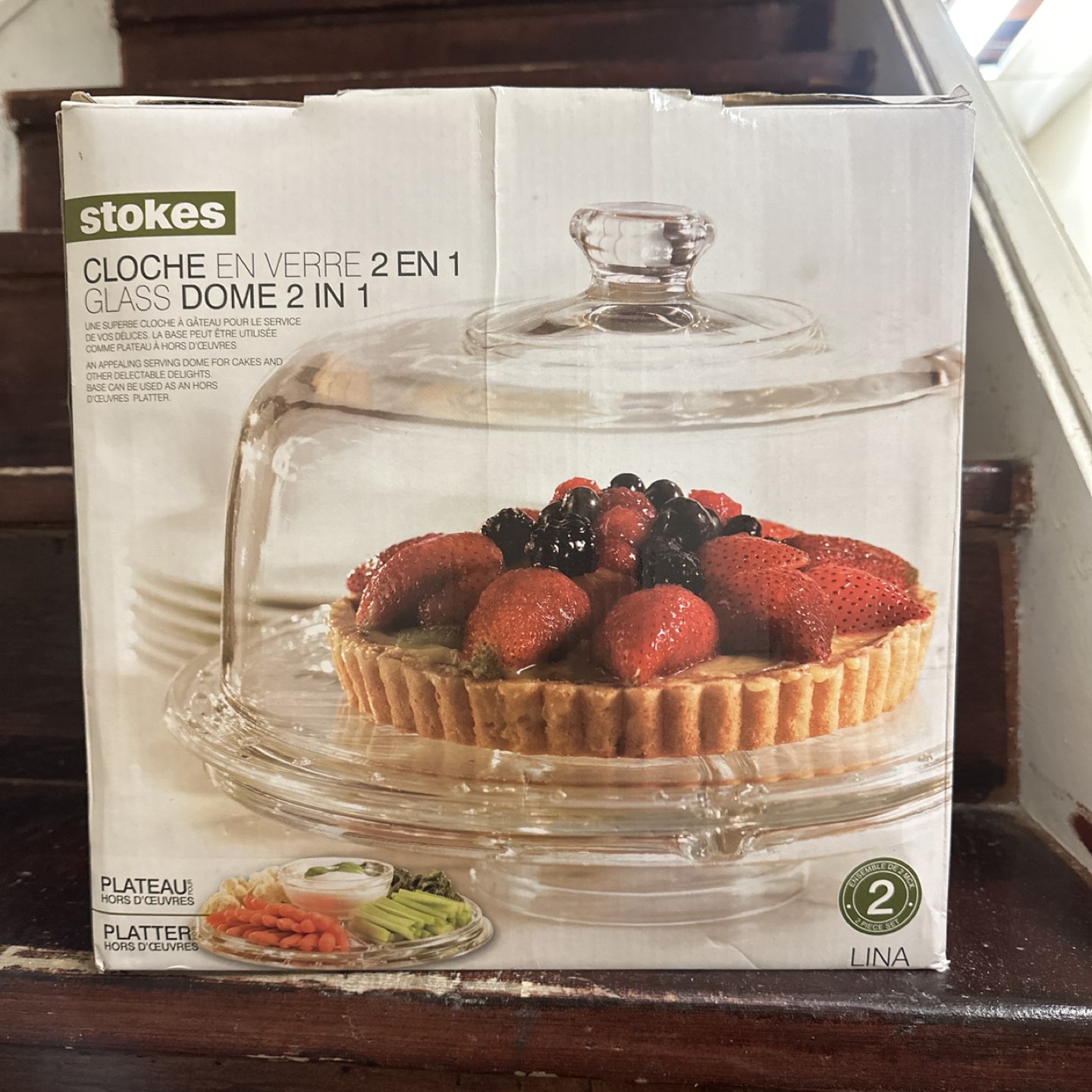 Glass Dome 2 in 1 for sale