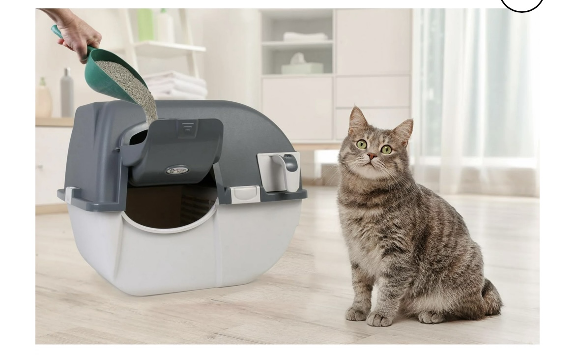 Omega paw 🐾 self cleaning litter box