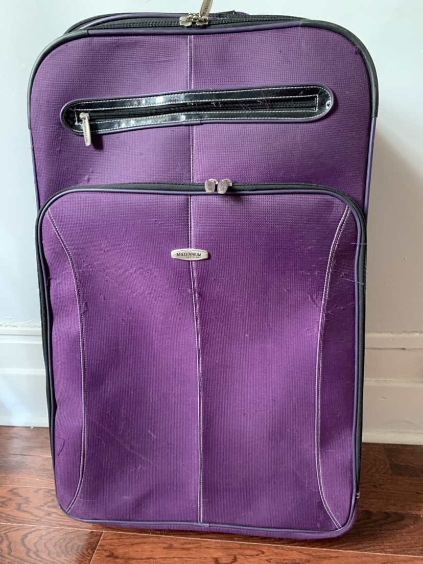 Purple Suitcase (Free! Moving and everything must go!) thumbnail