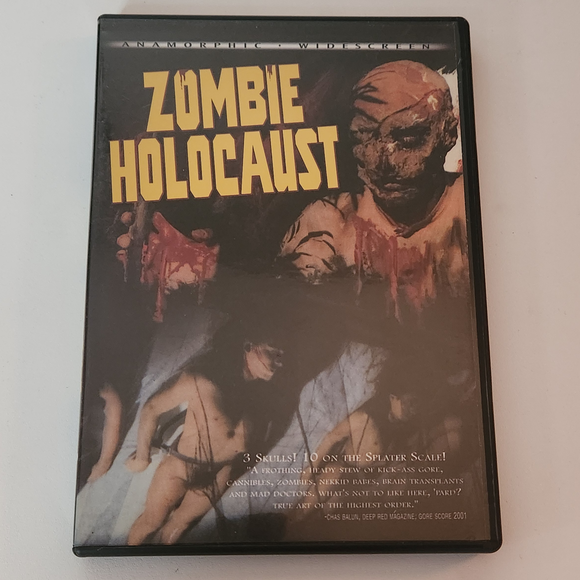 Zombie Holocaust DVD