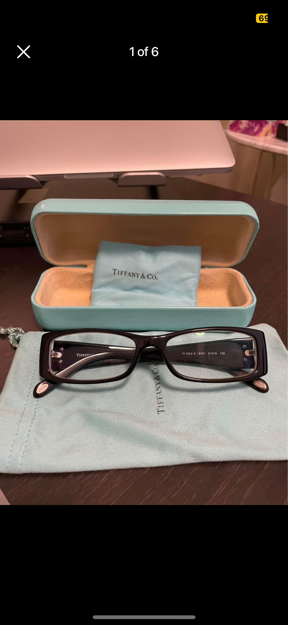 Tiffany & Co. eyeglasses TF 2002-B 8001 51-15 135