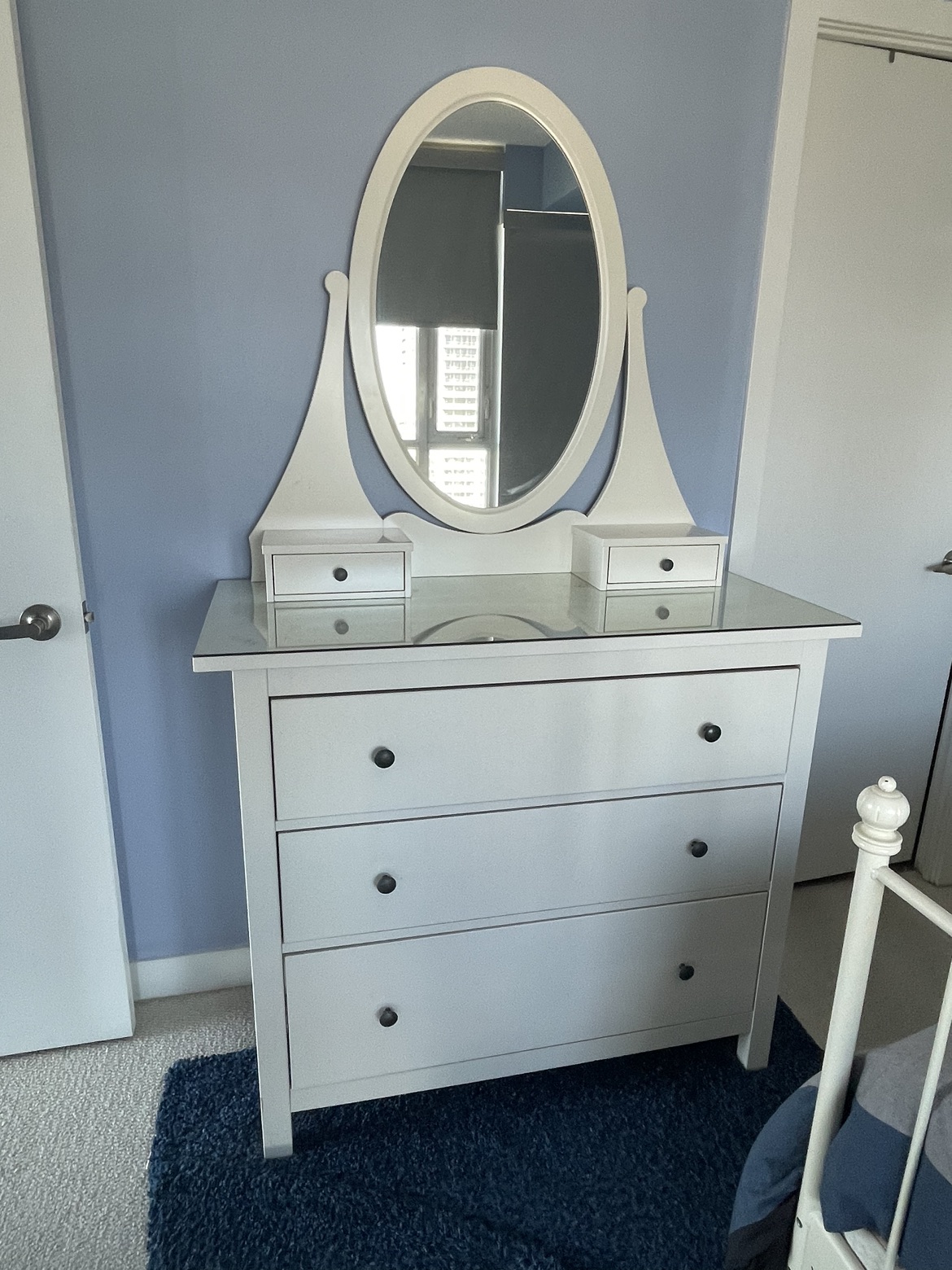 Bedroom drawer dresser with mirror - photo 2