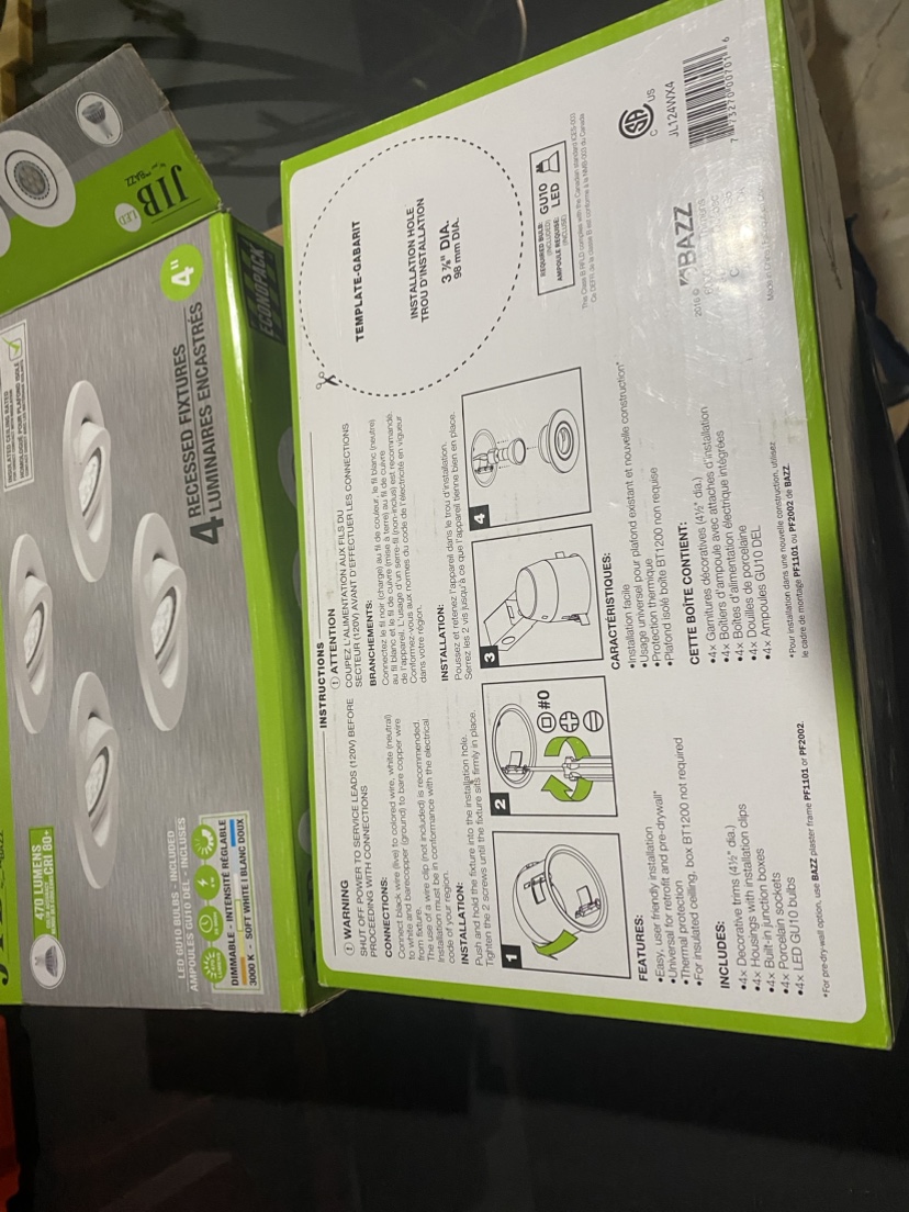 JIB LED pot lights - photo 2
