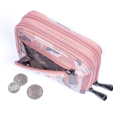 Lug Splits Compact RFID Wallet (black) image indicator(3)