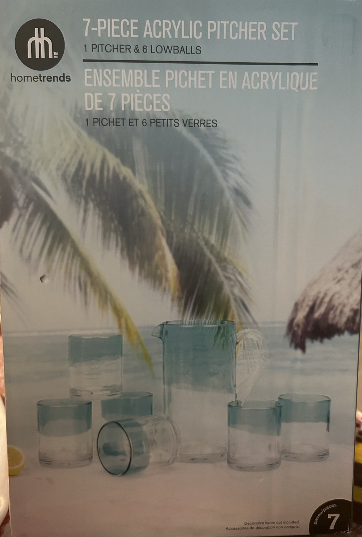 7 Piece Acrylic Pitcher Set thumbnail