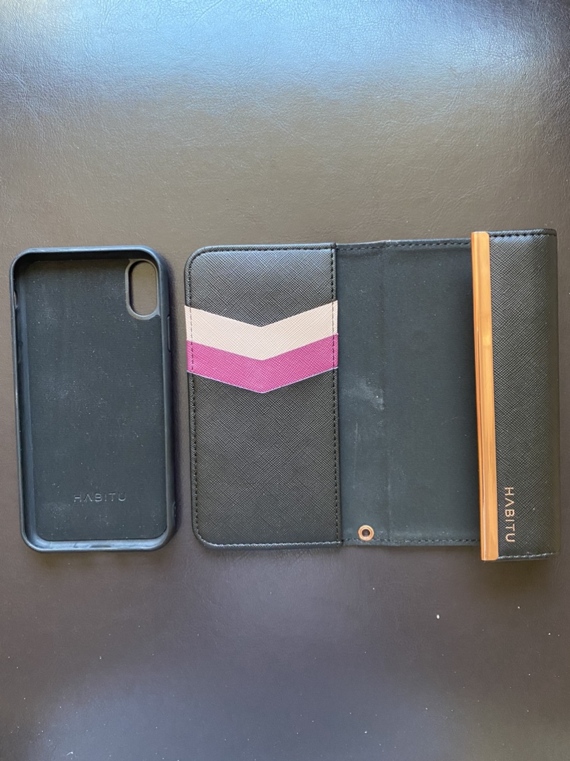 Habitu iPhone XR or 11 phone case wallet #freecycle - photo 5