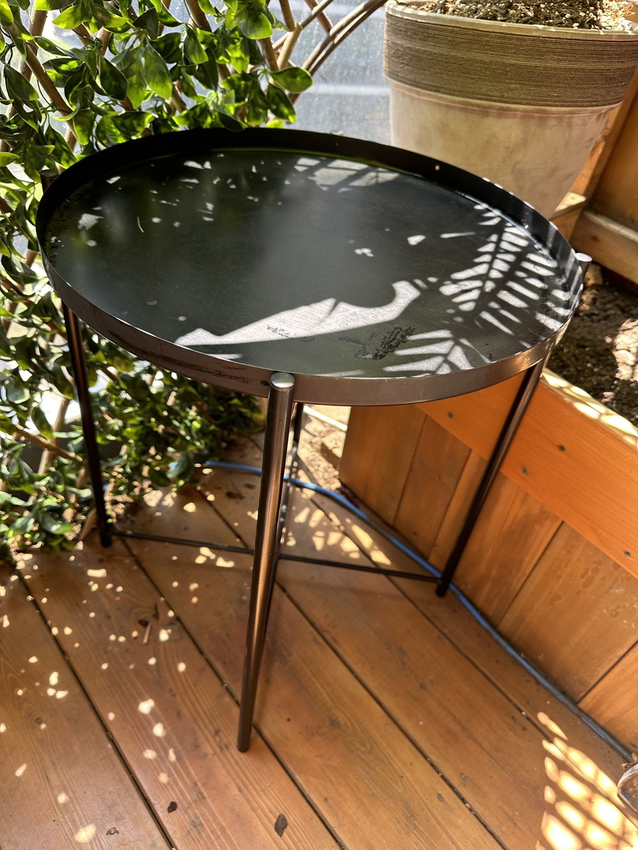 IKEA Gladom tray table black thumbnail