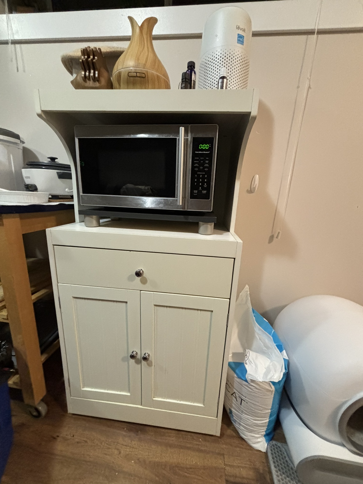 Microwave Drawer/Pantry