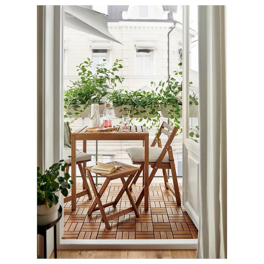 Ikea Runnen (indoor grass and wooden tiles) for sale - photo 4