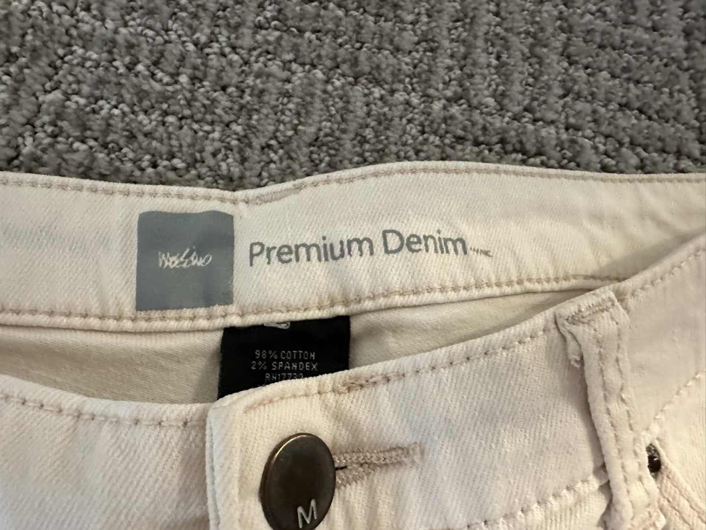 Light Pink Denim Shorts - photo 4