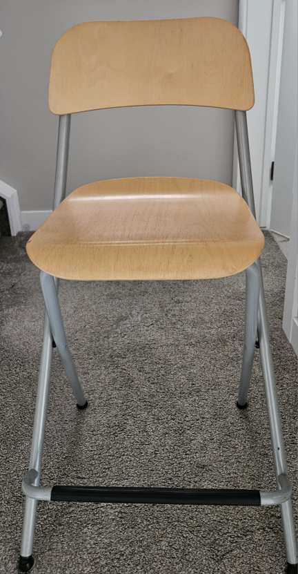 Franklin High Bar Stool with backrest - photo 2