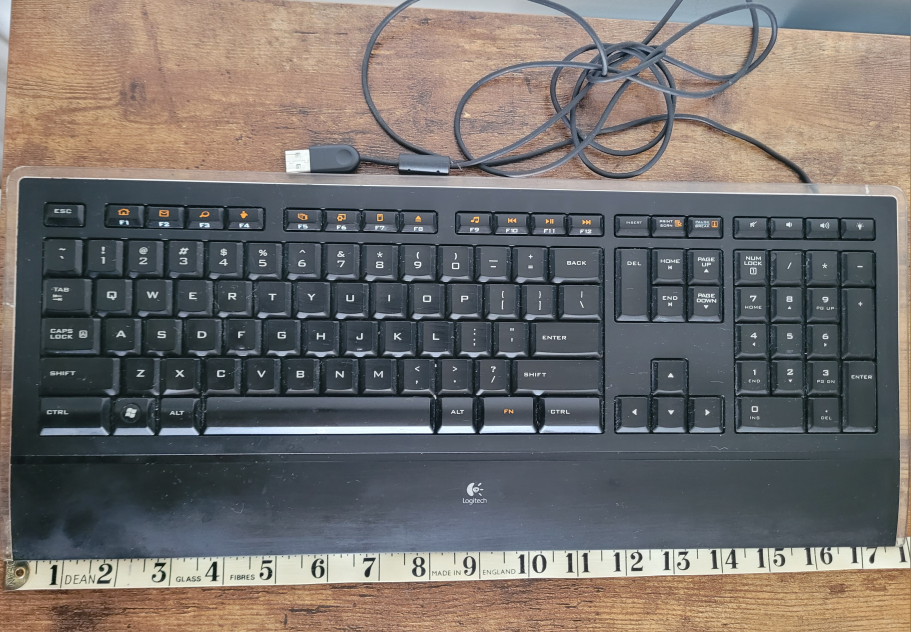 #freecycle wired computer keyboard