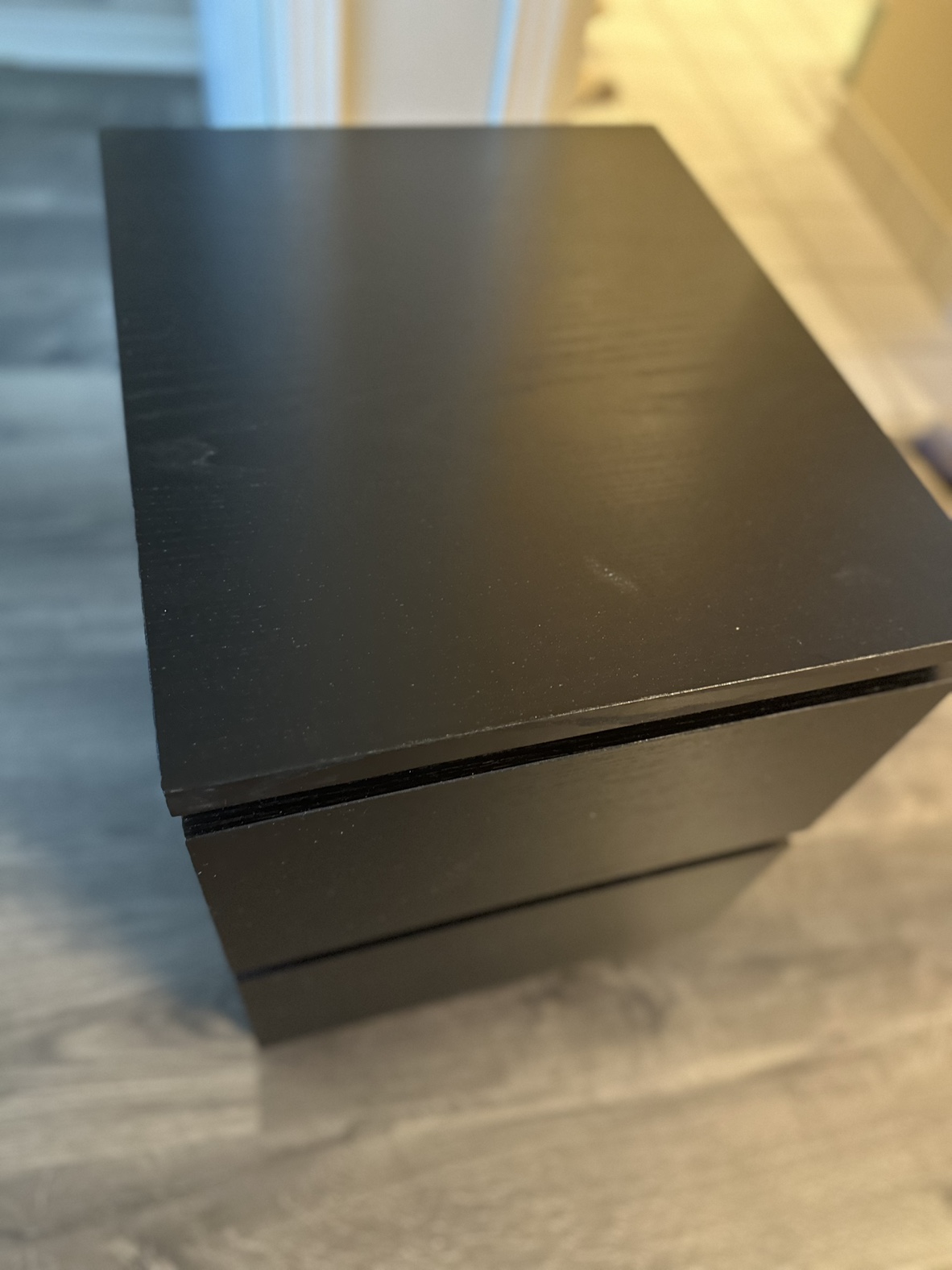 2-drawer chest, black-brown,IKEA - photo 2