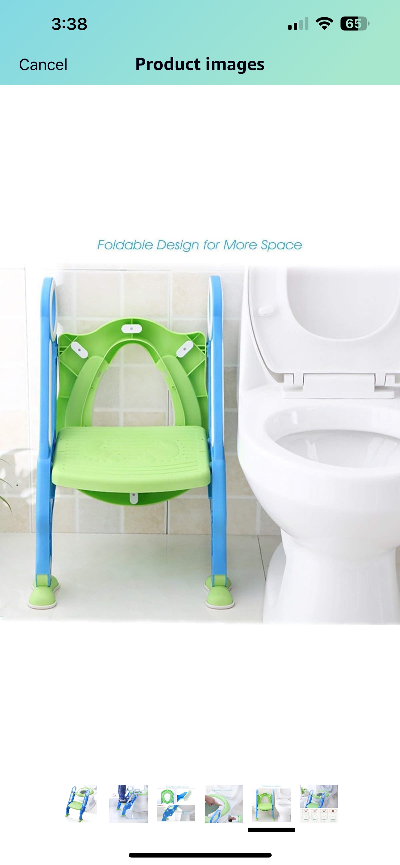 Potty training seat with step sto - photo 4
